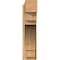 Ekena Millwork Merced Block Rough Sawn Outlooker, Western Red Cedar, 8"W x 32"D x 32"H OUT08X32X32MRC05RWR - alternate 4